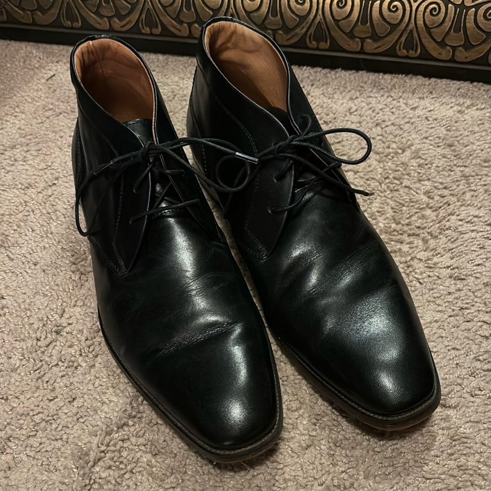 Men’s Florsheim Black Shoes 9.5M